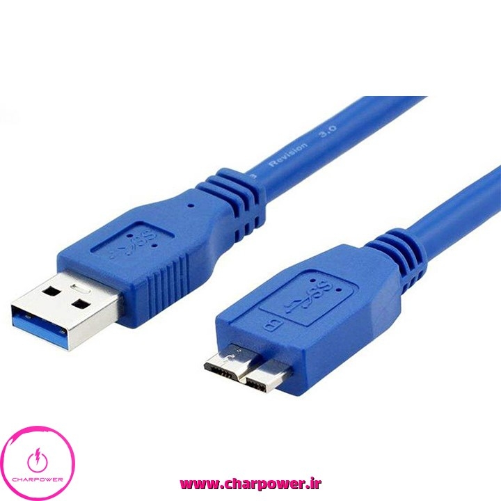  کابل هارد USB3.0 کی نت KNET مدل K-CUAMHDD06 طول 60 سانتی متر 