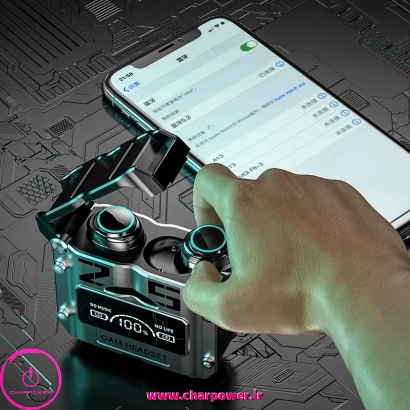  قیمت هندزفری بلوتوثی، ترو وایرلس ایربادز گیمینگ M25 Newest 