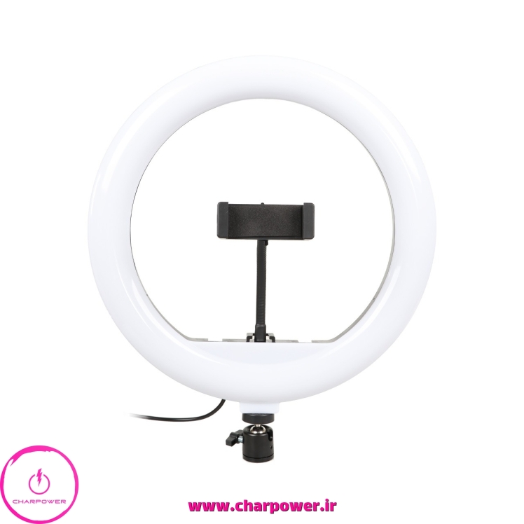 رینگ لایت 12 اینچ هیرو Hero مدل YQ-320A توان 30 وات