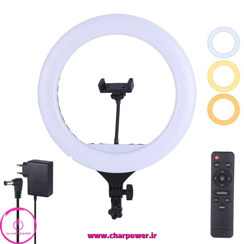  رینگ لایت 14 اینچ زئوس Zeus مدل YQ-360A 