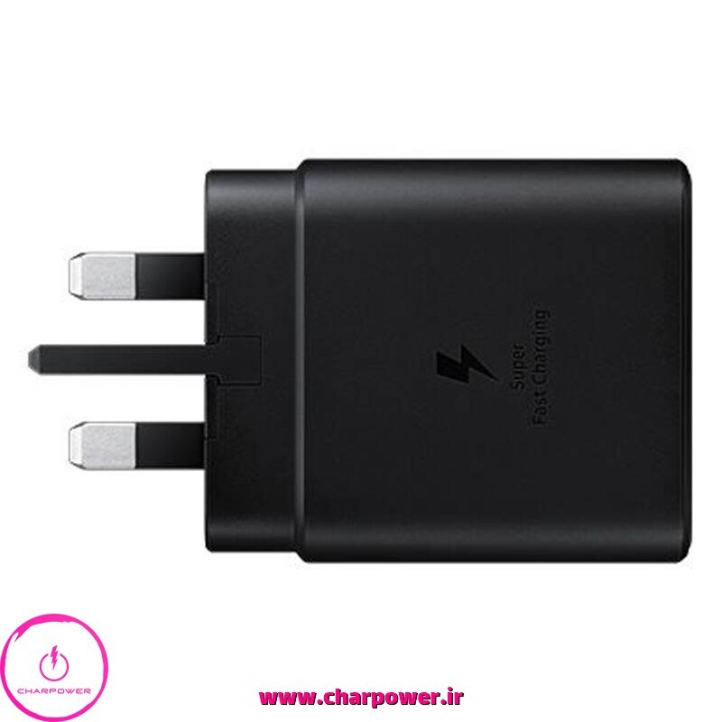  شارژر دیواری سامسونگ Samsung مدل EP-TA845XBEGCN توان 45 وات ویتنام اورجینال 