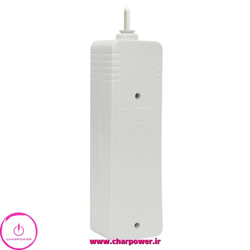  چندراهی برق 3 خانه پیکو الکتریک با کابل 1.7 متری چارپاور 