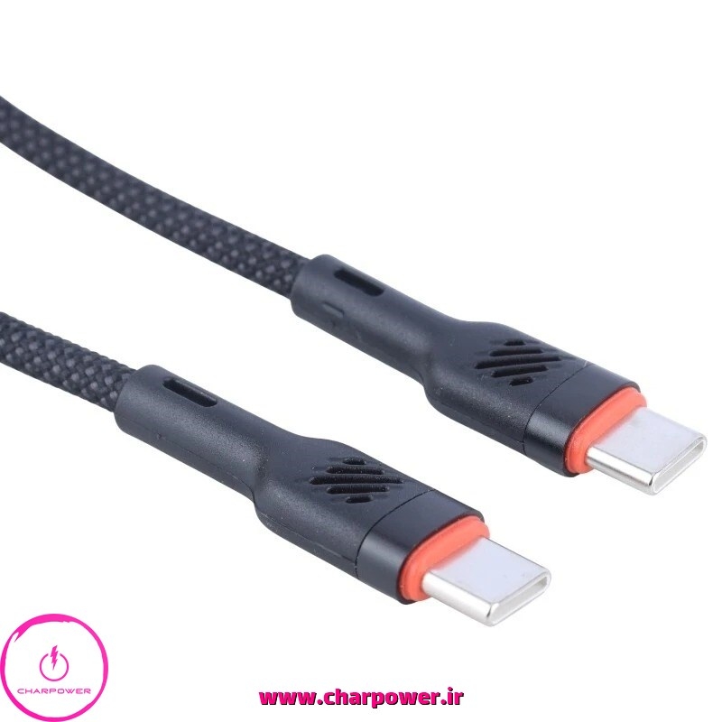  فروش کابل شارژ Type-C به Type-C طول 100 سانتی متر مدل You Shenq Ku K-67 توان 65 وات 