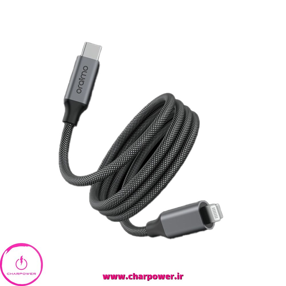  کابل شارژ Type-C به Lightning مگنتی طول 100 سانتی متر اورایمو Oraimo مدل OCD-710cl 
