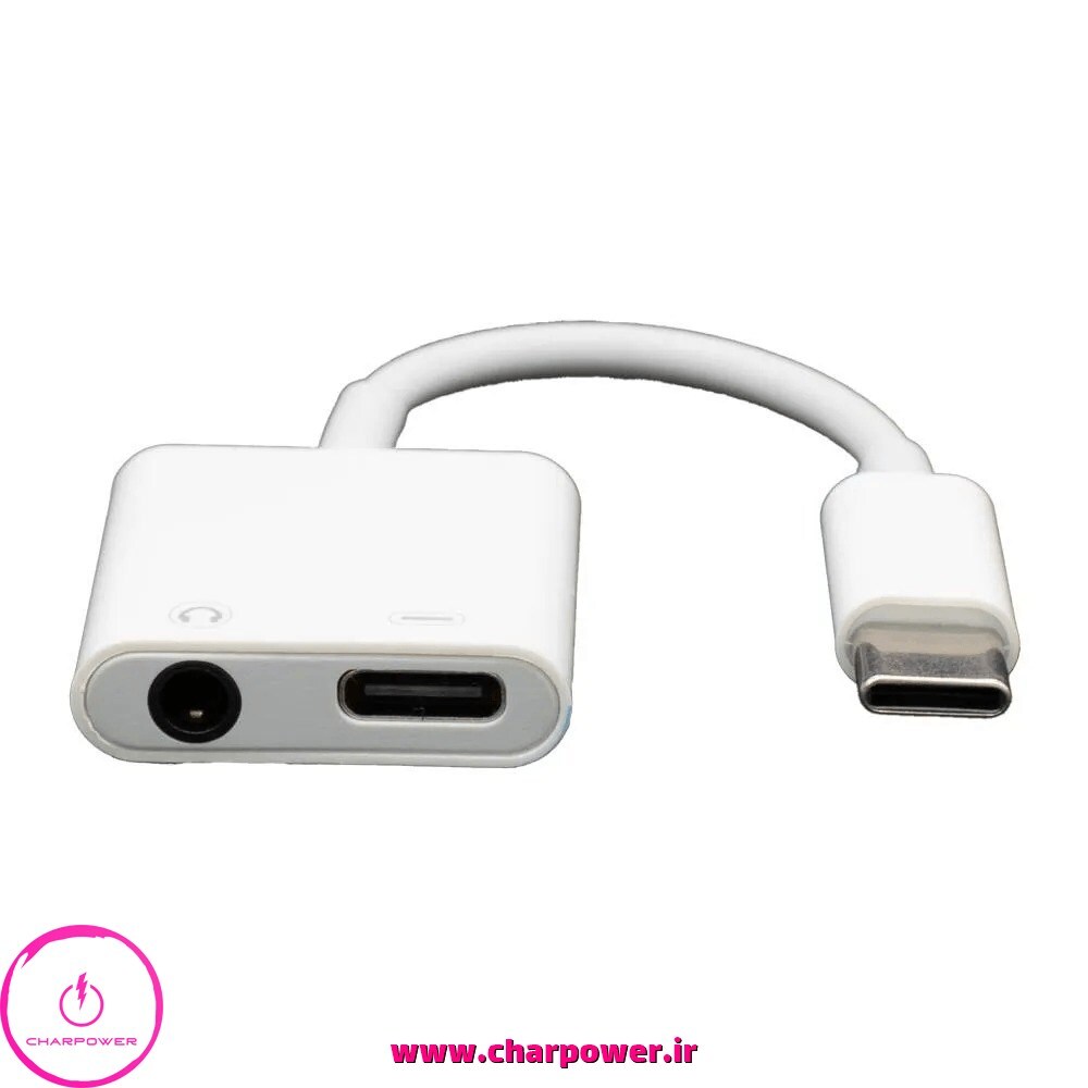  فروش تبدیل USB-C به جک 3.5 میلی متری صدا (AUX) ترکا Treqa مدل CA-1063 