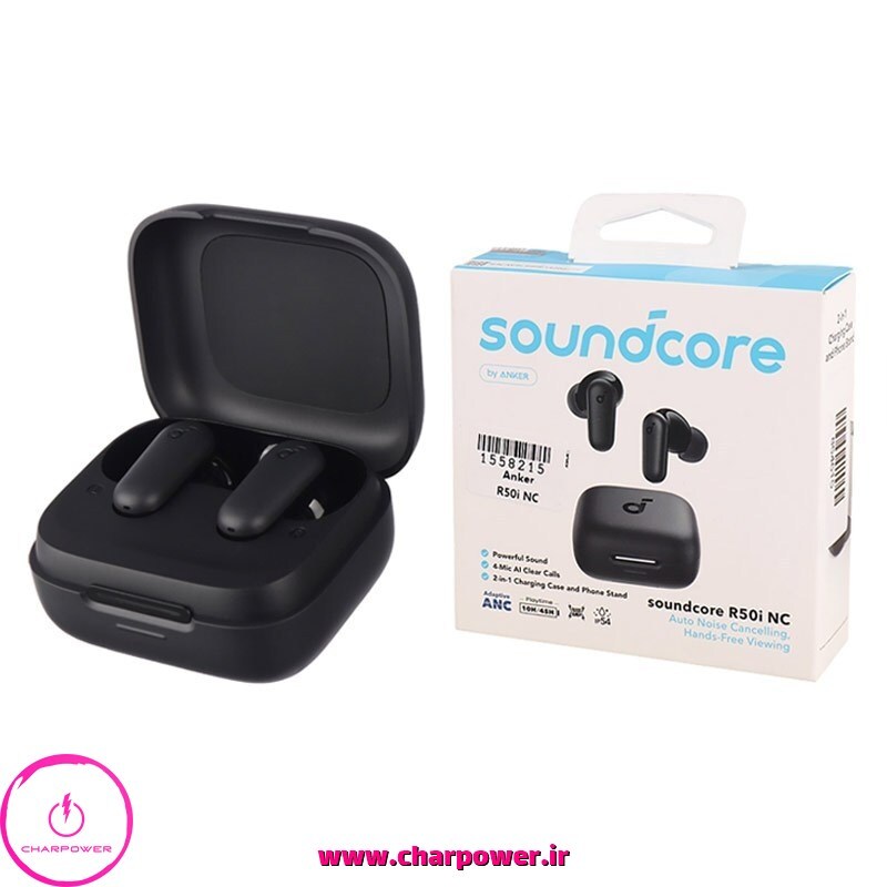 هندزفری بلوتوثی، ترو وایرلس ایربادز انکر Anker مدل Soundcore R50i NC چارپاور
