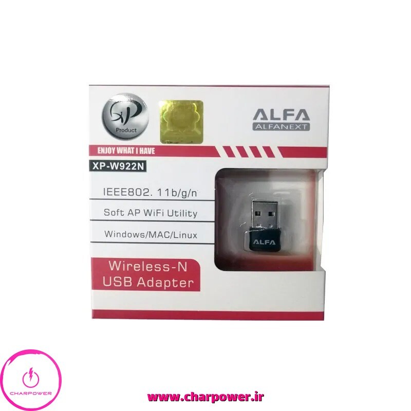  کارت شبکه بی‌سیم و دانگل وای فای ایکس پی مدل XP-W922N 