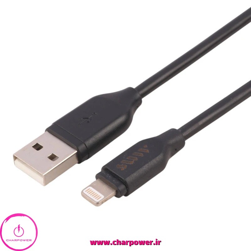  قیمت کابل شارژ USB به Lightning طول 110 سانتی متر مدل M012i جریان 5 آمپر 
