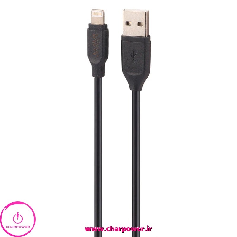  فروش کابل شارژ USB به Lightning طول 110 سانتی متر مدل M012i جریان 5 آمپر 