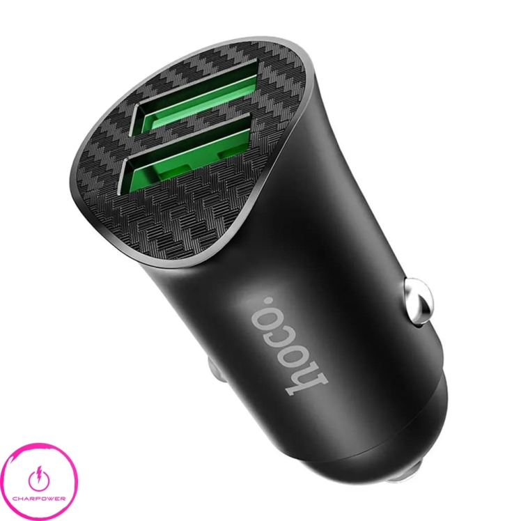 شارژر فندکی فست شارژ هوکو Hoco مدل Z39 توان 18 وات