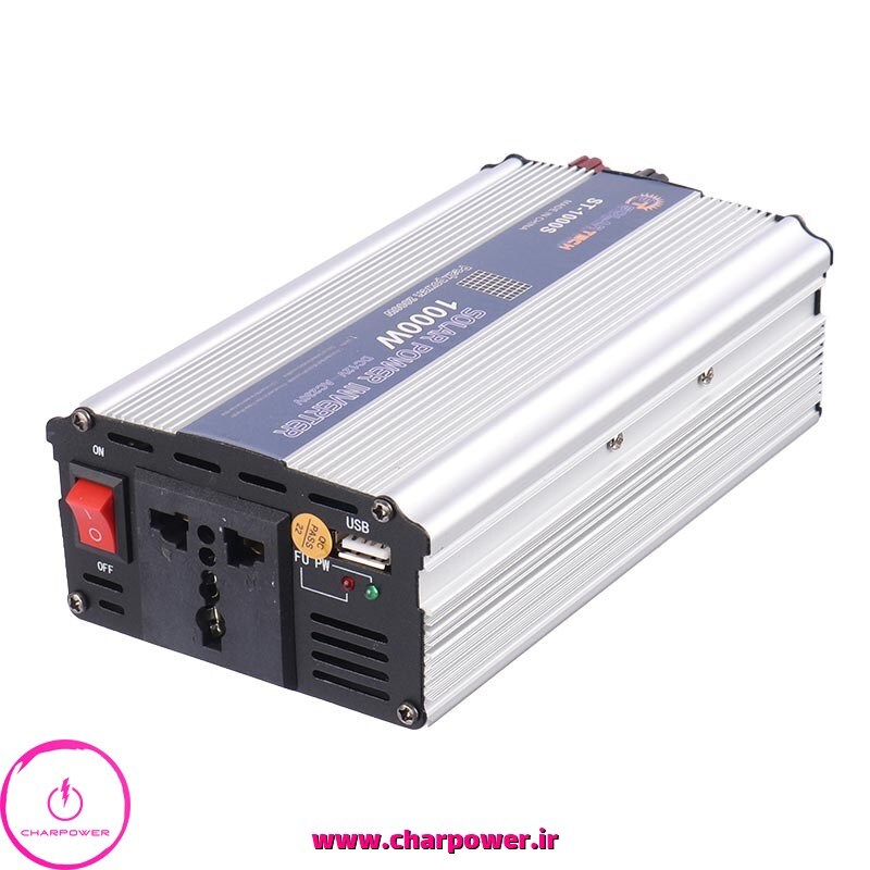  اینورتر مبدل برق خودرو سولارتک Solartech مدل ST-1000S توان 1000 وات 