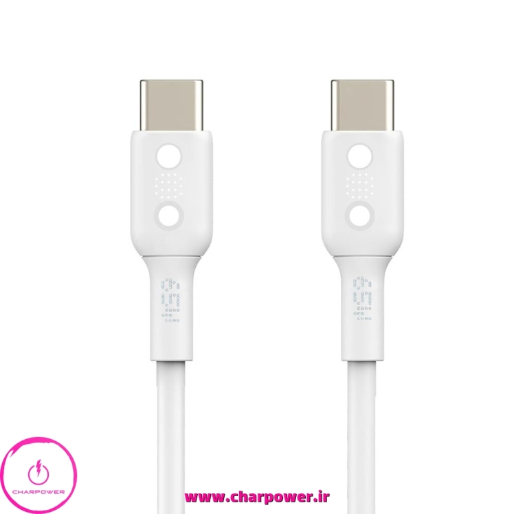 کابل شارژ Type-C به Type-C طول 1 متر سی ام اف CMF مدل C351 توان 65 وات