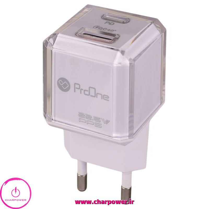  شارژر دیواری پرووان ProOne مدل PWC595 توان 22.5 وات 