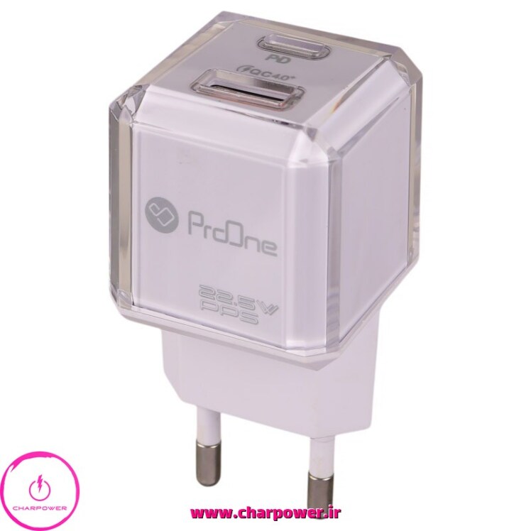 شارژر دیواری پرووان ProOne مدل PWC595 توان 22.5 وات