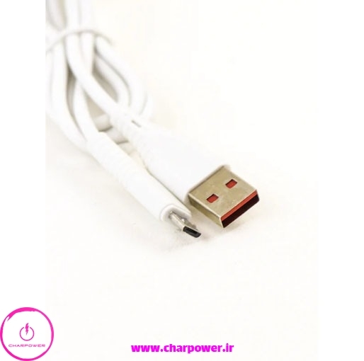 خرید کابل شارژ USB-A به Micro طول 100 سانتی متر اسکای دلفین Sky Dolphin مدل S61V جریان 2.4 آمپر