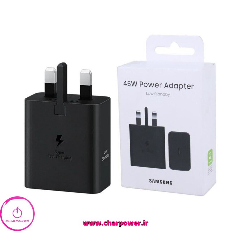  شارژر دیواری سامسونگ Samsung مدل EP-T4511 توان 45 وات 100 درصد اورجینال 