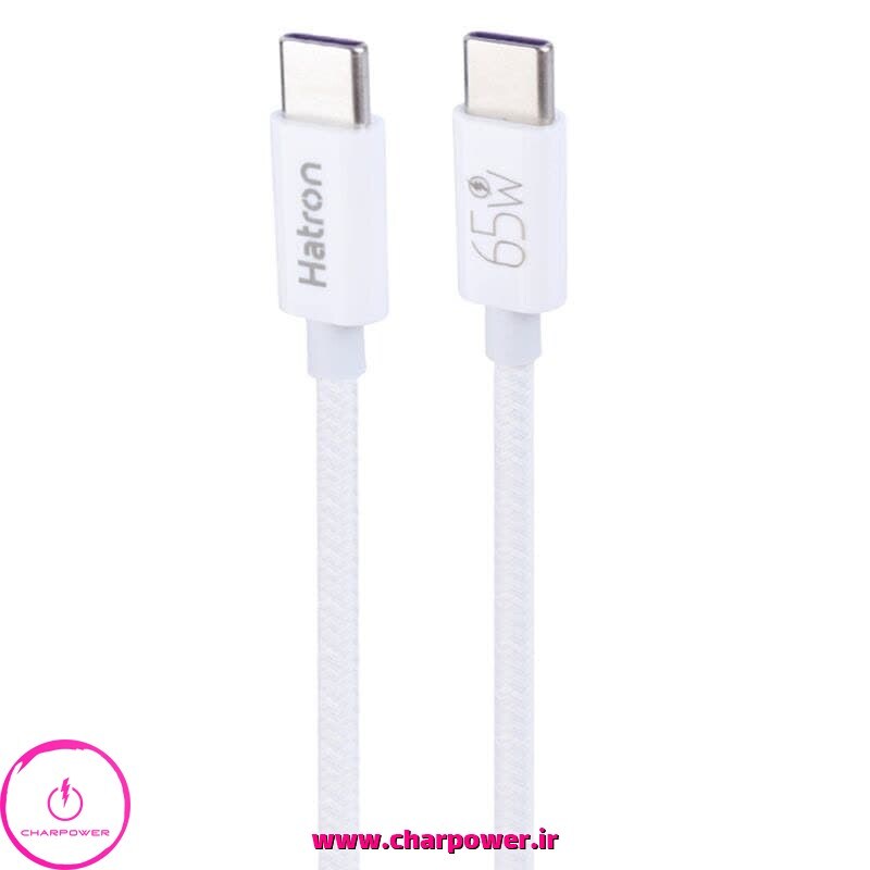  فروش پاوربانک هترون Hatron مدل HPB1055G ظرفیت 10000 توان 22.5 وات 