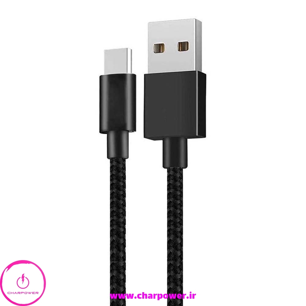  فروش کابل شارژ USB-A به Type-C طول 80 سانتی متر شیائومی Xiaomi مدل USB-A To Type-C 3A توان 25 وات 