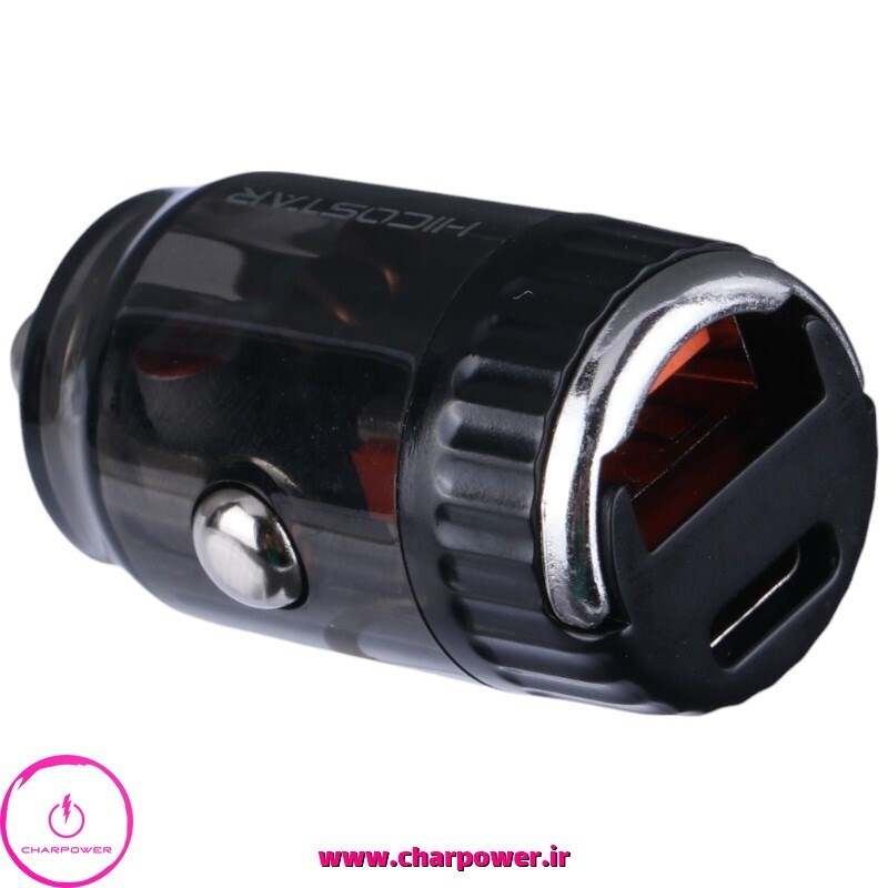 فروش شارژر فندکی فست شارژ هایکو استار HICOSTAR مدل CC24 توان 36 وات