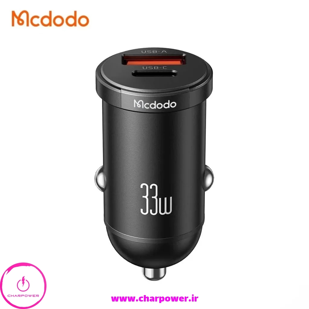  شارژر فندکی فست شارژ مک دودو Mcdodo مدل CC-232 توان 33 وات 