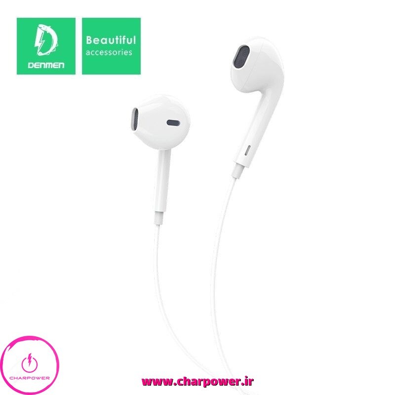  خرید هندزفری سیمی جک 3.5 میلی‌متری دنمن Denmen مدل DR01 