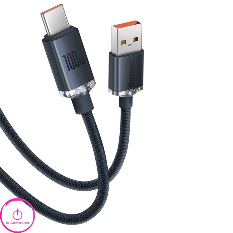 کابل شارژ USB-A به Type-C طول 120 سانتی متر باسئوس Baseus مدل CAJY000401