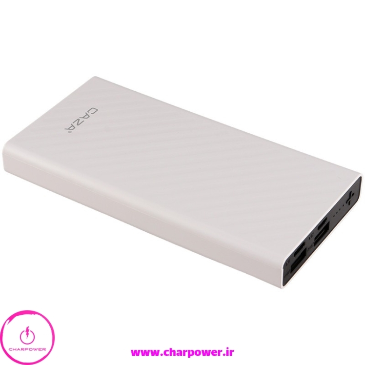 پاوربانک کی زا Caza مدل N02S ظرفیت 10000 توان 10.5 وات