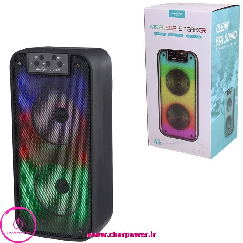  اسپیکر بلوتوثی گریت نایس Greatnice مدل GTS-1873 