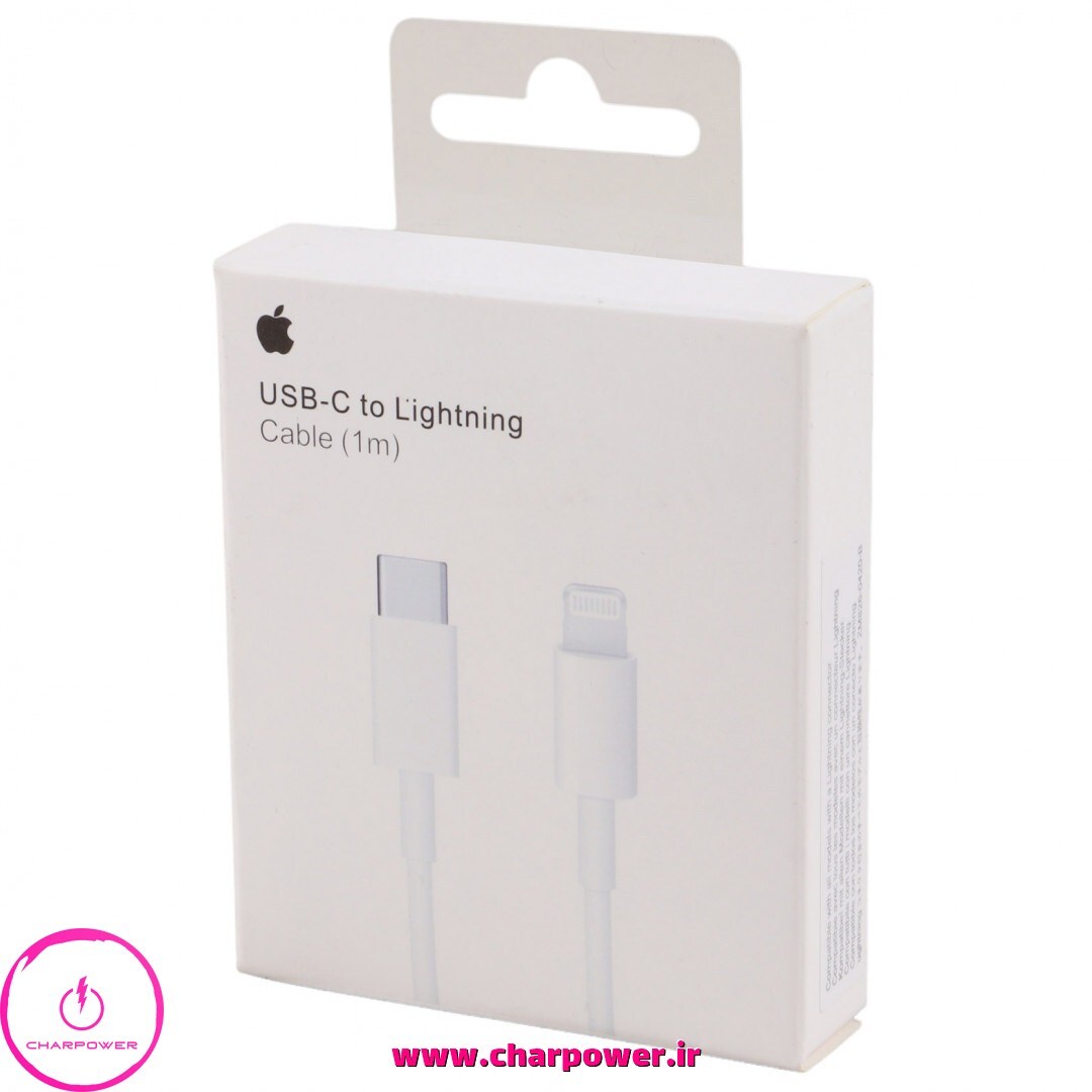فروش کابل شارژ Type-C به Lightning طول 1 متر اپل Apple مدل A2561