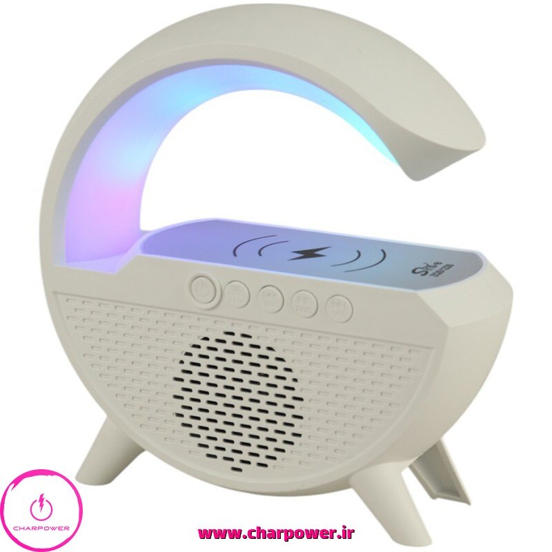  قیمت شارژر وایرلس، چراغ خواب و اسپیکر مدل ZQS1228 