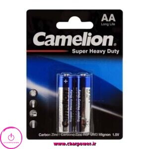  باتری قلمی Alkaline آلکالاین کملیون Camelion مدل R6P-BP2B دو عددی 