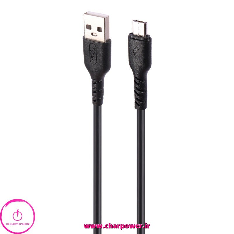  کابل شارژ USB-A به Micro طول 100 سانتی متر اسکای دلفین Sky Dolphin مدل S07V جریان 2.4 آمپر 