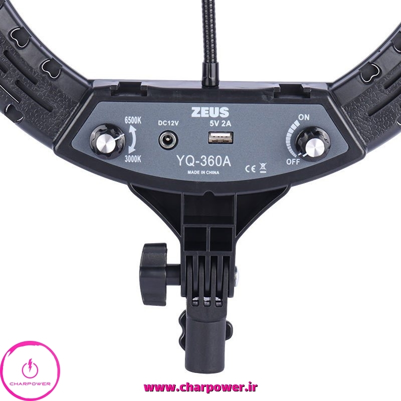  قیمت رینگ لایت 14 اینچ زئوس Zeus مدل YQ-360A 