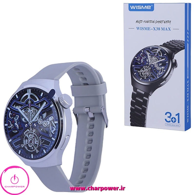  فروش ساعت هوشمند ویسمی Wisme مدل X38 Max + سه بند 
