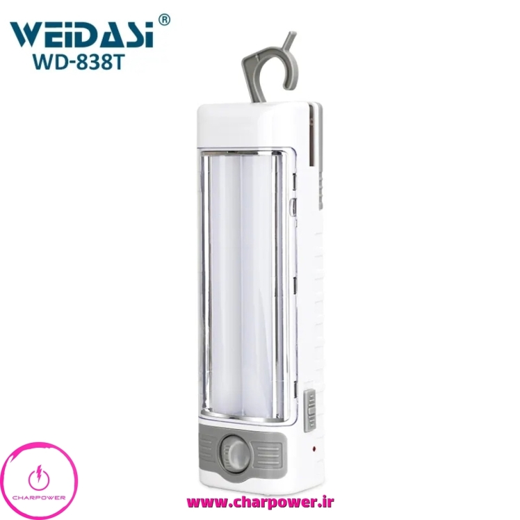 چراغ اضطراری ویداسی Weidasi مدل WS-838T