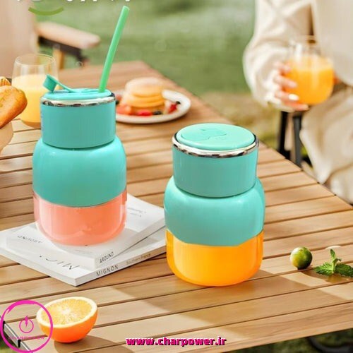  همزن، شیکر، میکسر و مخلوط کن شارژی مدل DM-695 نی دار 