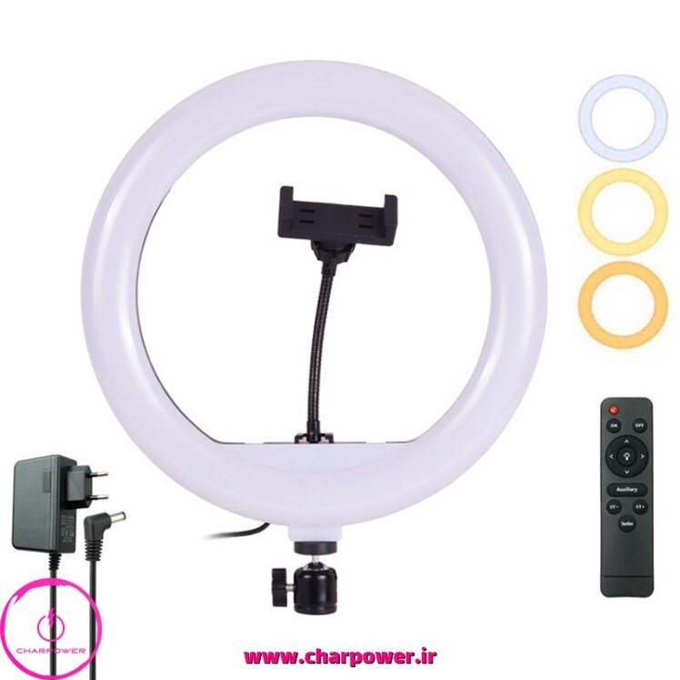 رینگ لایت 11 اینچ مدل Sierra SR-320A توان 30 وات