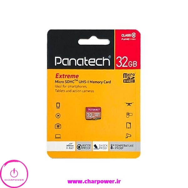  خرید کارت حافظه رم میکرو 32 گیگ پاناتک Panatech مدل Extreme Micro SD 