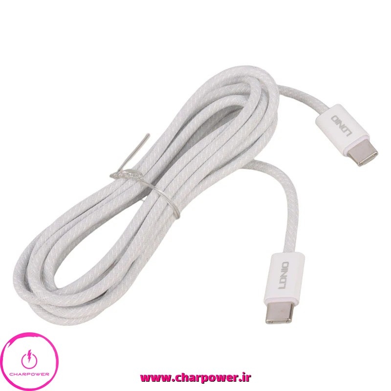  قیمت کابل شارژ Type-C به Type-C طول 200 سانتی متر الدینیو LDNIO مدل LC902c 