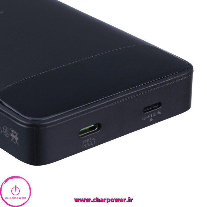  پاوربانک بی سیم کی پی جی KPG مدل WPG-108 ظرفیت 10000 توان 22.5 وات چارپاور 