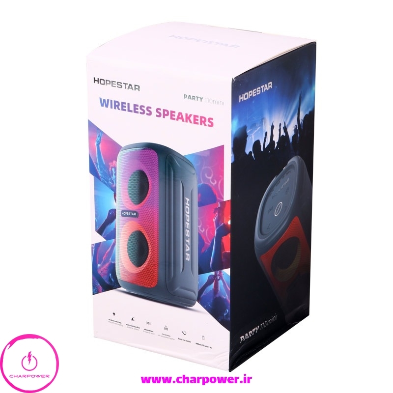  خرید اسپیکر بلوتوثی مدل Hopestar Party 110 mini 