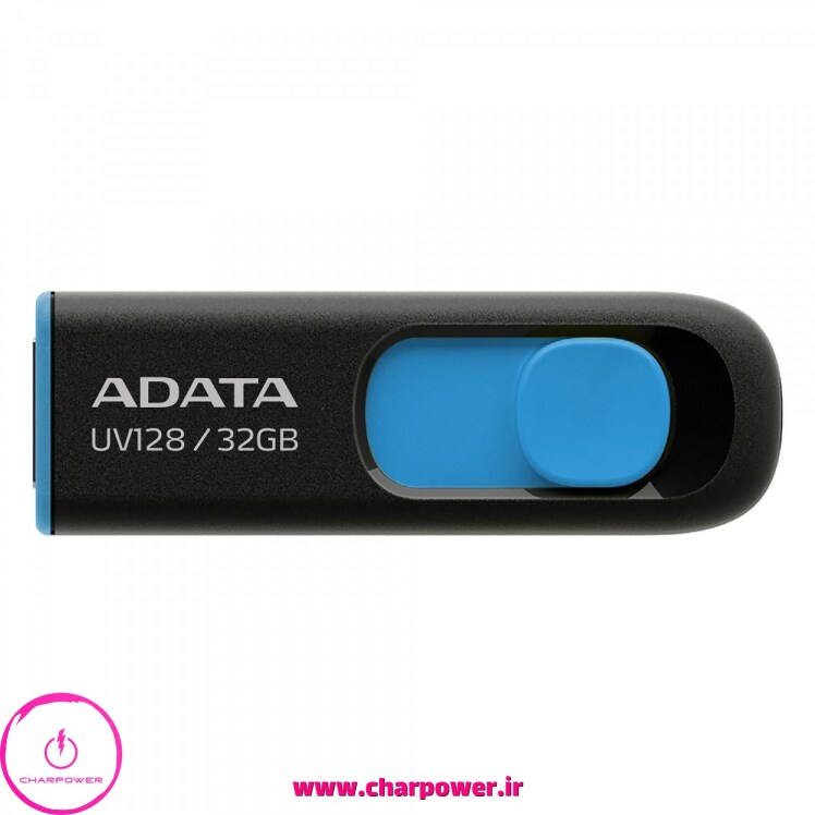 فلش مموری USB3.2 ای دیتا Adata مدل UV128 ظرفیت 32 گیگابایت
