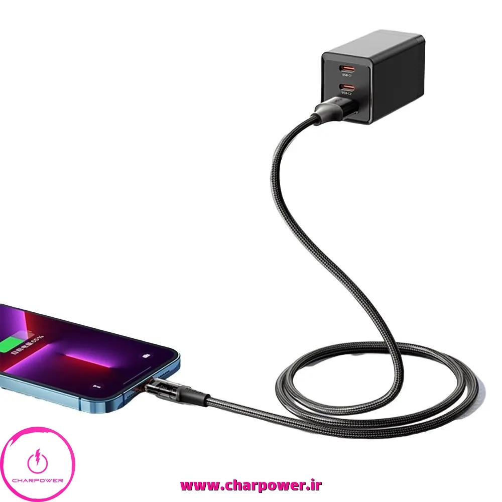  فروش کابل شارژ USB-A به Lightning طول 120 سانتی متر مک دودو Mcdodo مدل CA-2080 جریان 3 آمپر 