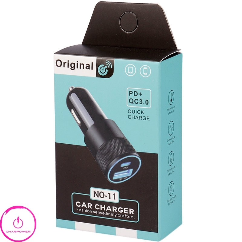  قیمت شارژر فندکی فست شارژ اورجینال Original مدلNO-11 توان 15.5 وات 