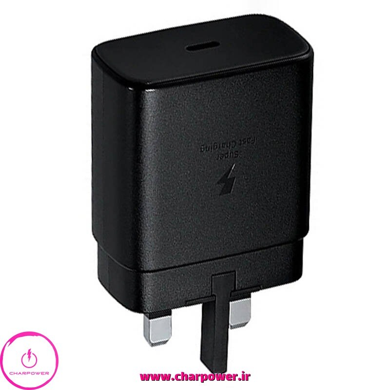  شارژر دیواری سامسونگ Samsung مدل EP-TA845XBEGCN توان 45 وات ویتنام اورجینال چارپاور 