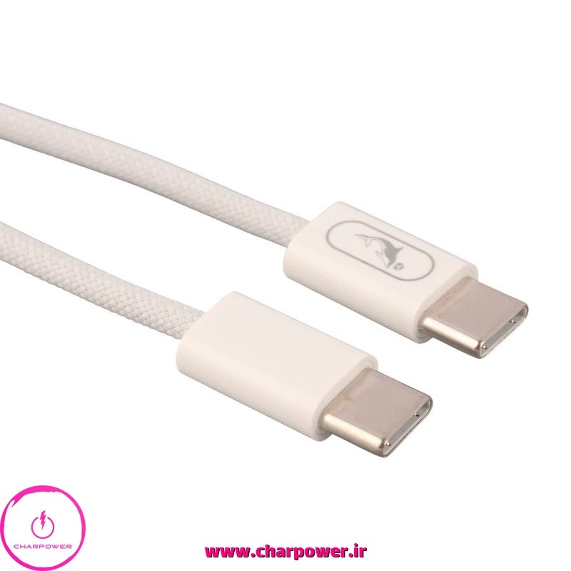  قیمت کابل شارژ Type-C به Type-C طول 100 سانتی متر اسکای دلفین Sky Dolphin مدل S13T توان 36 وات 