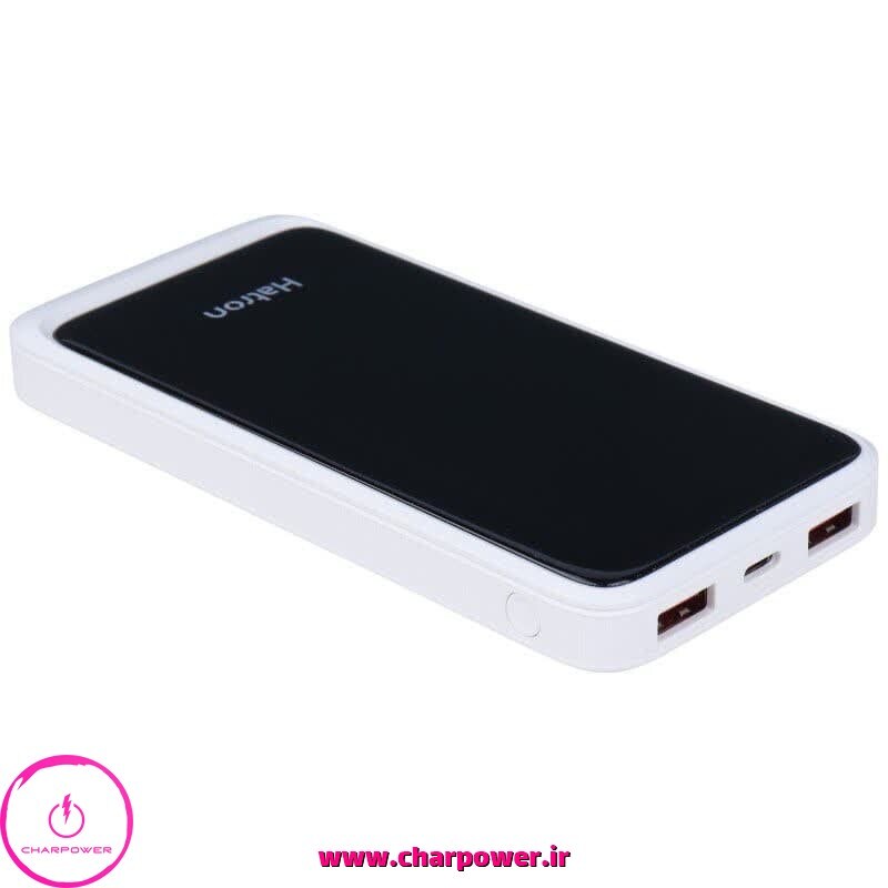  خرید پاوربانک هترون Hatron مدل HPB1055G ظرفیت 10000 توان 22.5 وات 