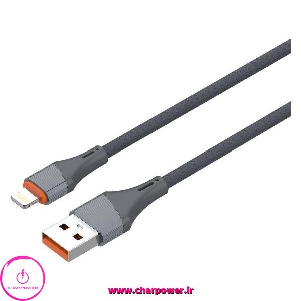 کابل شارژ USB-A به Lightning طول 200 سانتی متر الدینیو Ldnio مدل LS632 توان 30 وات
