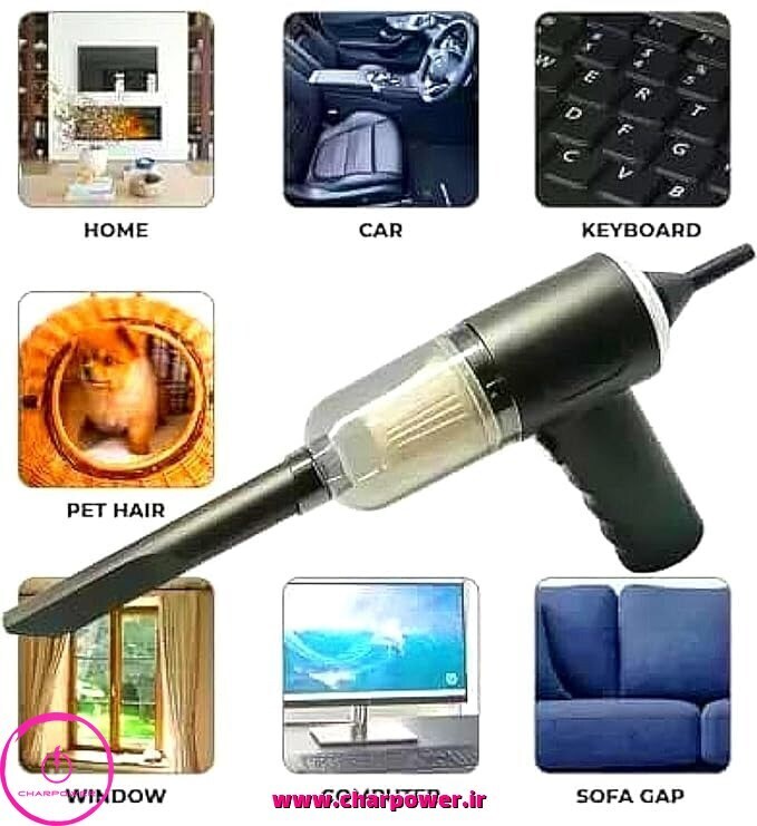  قیمت جارو شارژی دوکاره دمنده و مکنده مدل AS-228 