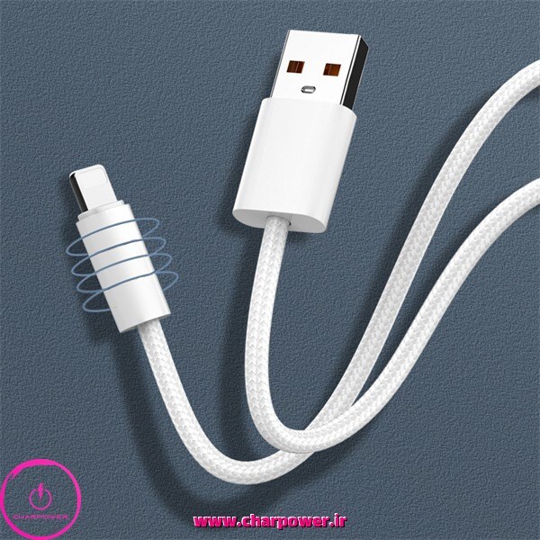  خرید کابل شارژ USB-A به Lightning طول 100 سانتی متر الدینیو Ldnio مدل LS901 توان 25 وات 